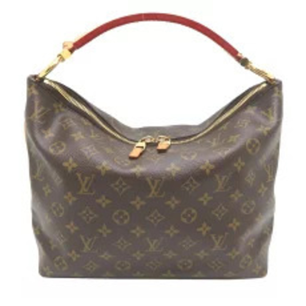 Louis Vuitton Sully Shoulder Bag Monogram Brown